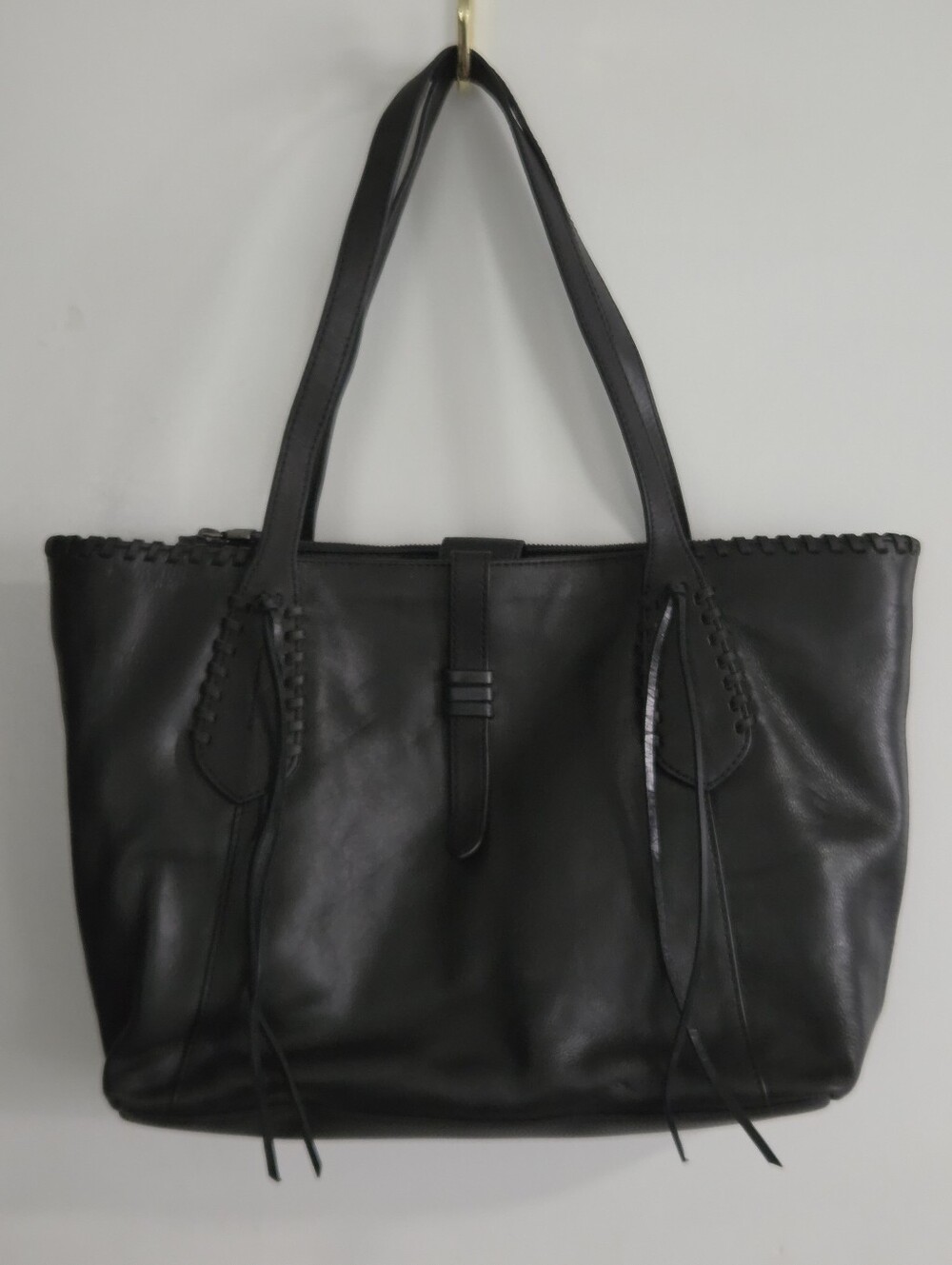 the sak leather handbag The Heritage Black EUC
